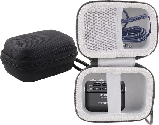 WERJIA F2/Tascam DR-10L/DR-10L Hard EVA Travel Case Fits Zoom Pro Portable Digital Audio Recorder(black)