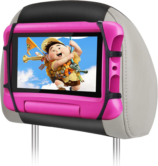 WONNIE 7-12.9'' Tablet Holder for Car, Upgraded iPad Holder for Car Mount Headrest, iPad Mount Back Seat for Kids