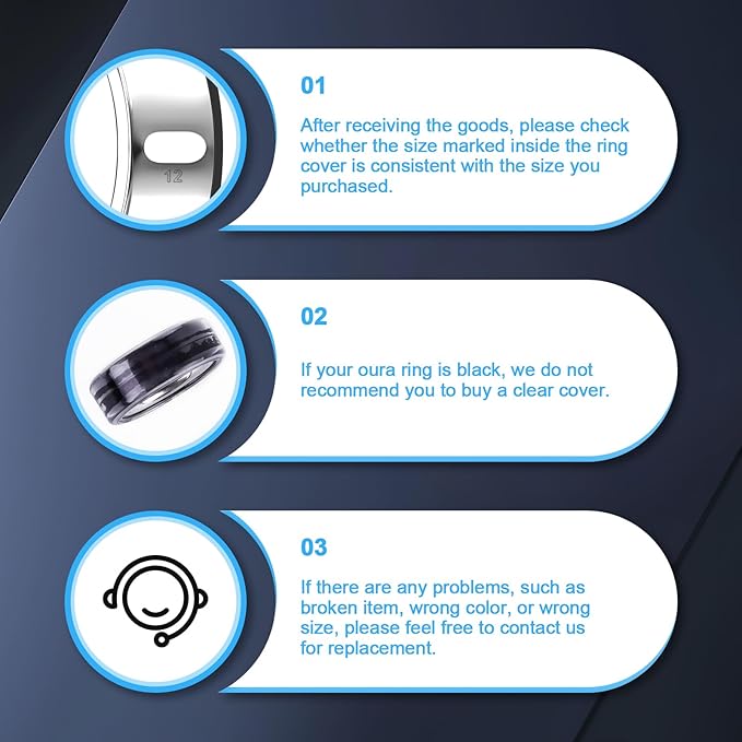 5 Pack Cover Compatible with Oura Ring Gen 4/Oura Ring Gen 3 Horizon/Heritage, Surport Charging with Cover on, Anti-Scratch TPU Protector for Oura Rings Accessories Women Men (Size 13)