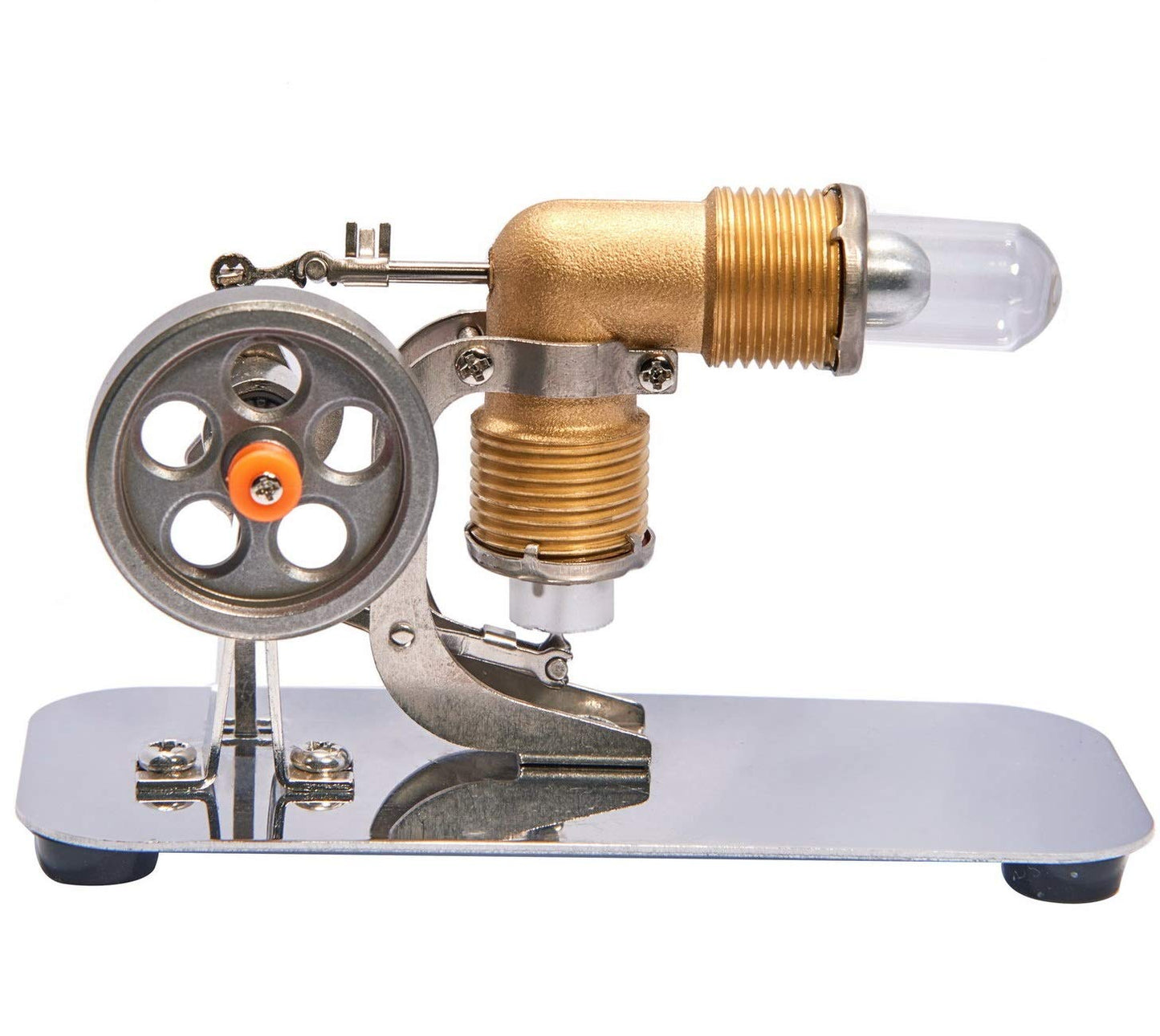Sunnytech Mini Hot Air Stirling Engine Motor Model Educational Toy Kits HA001-M14-03-S