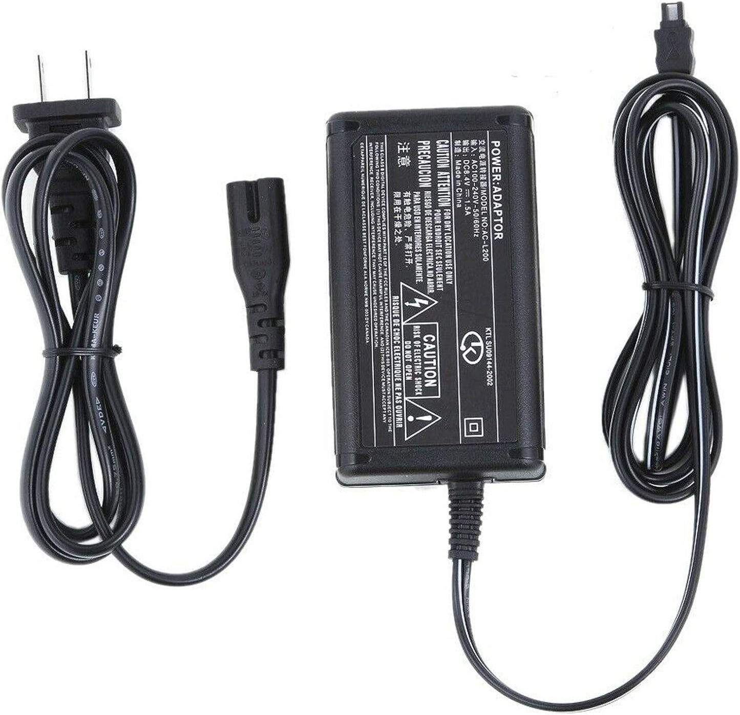 Generic CCD-TRV88 Hi8 AC DC Adapter Battery Charger Cord Cable for Sony Handycam (fit This Model ONLY) Camcorder Video