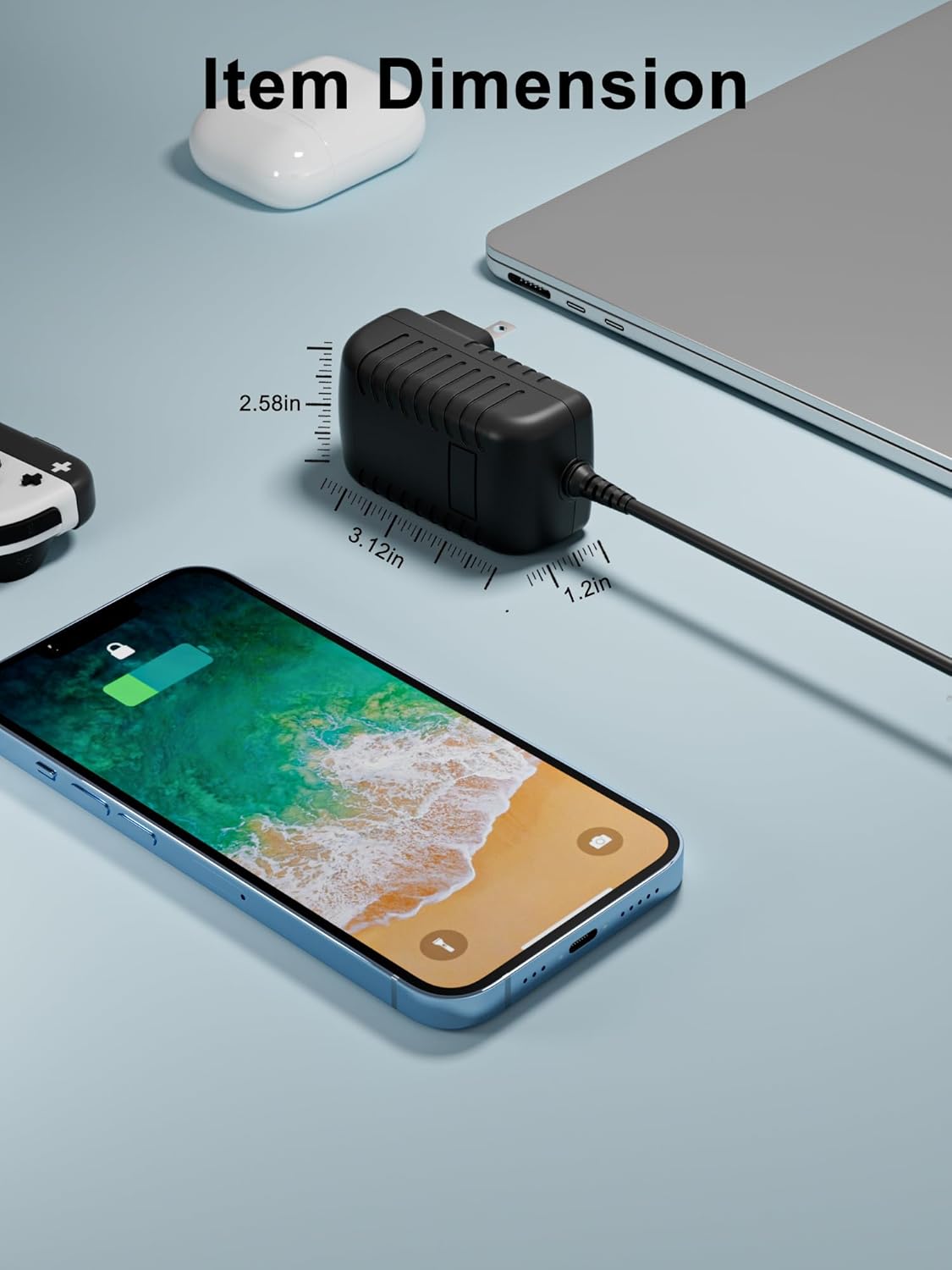XWNV BR-800 AC Adapter for Boss Portable Digital Recorder Power Supply Cord Charger