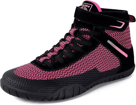 Womens Wrestling Shoes Boxing Shoes Zero Drop Sole