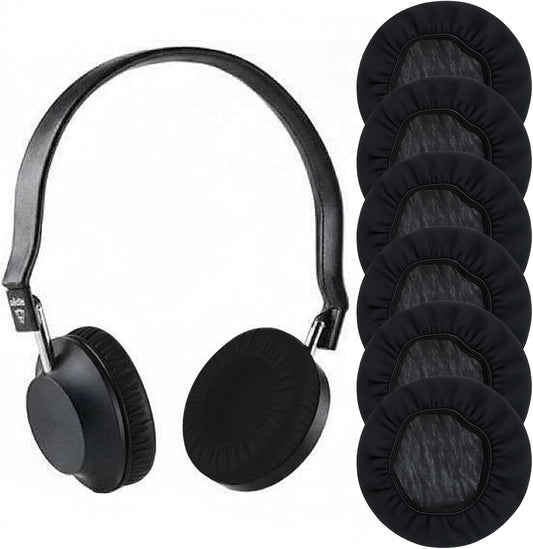 Xyembu 3 3.5" 4.3" Pairs Headphone Ear Covers, Washable Stretchable Earpad Cover, Fabric Headphone-Pads Covers