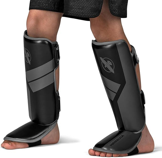 Hayabusa S4 Kids Shin Guards, Muay Thai, MMA, Kickboxing, Martial Arts