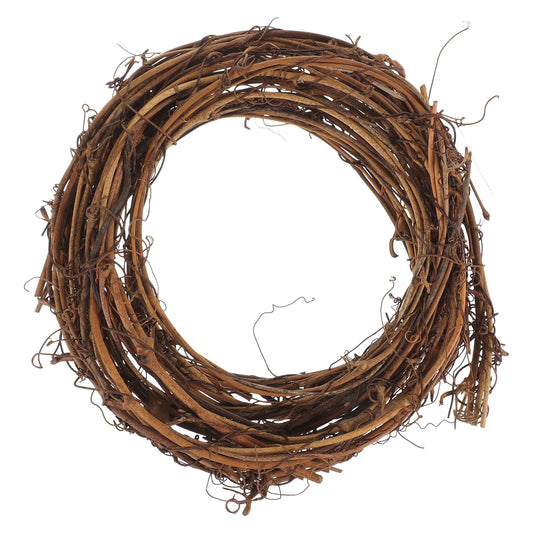 Garneck DIY Crafts Natural Vine, Twig Grapevine Wreath Garland for Christmas/Party/Halloween, Rattan Wreath Garland Decoration Grapevine Garland 180 Inch