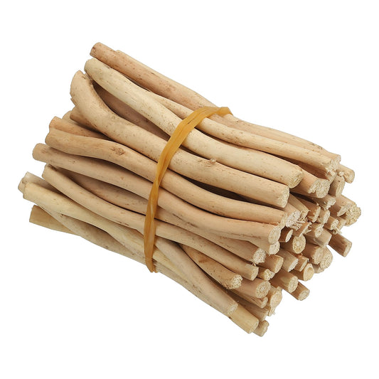 PATIKIL 60 Pcs / 10cm Wood Log Sticks, 0.2-0.5inch in Diameter Natural Driftwood for Crafts Wooden Craft Sticks for DIY Crafting Photo Props Driftwood Decor, Wood Color