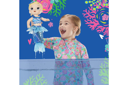 Baby Alive Shimmer ‘n Splash Mermaid (BLD Hair)
