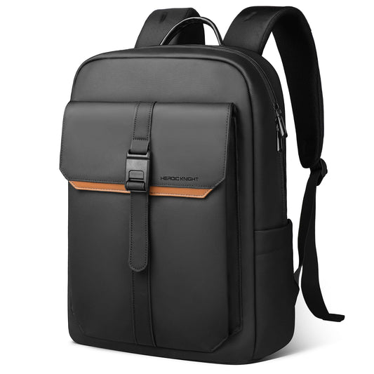 hk Slim Laptop Backpack for Men Women, Lightweight Business Backpacks 15.6 Inch Water-resistant Computer Bag for College Work Daily
