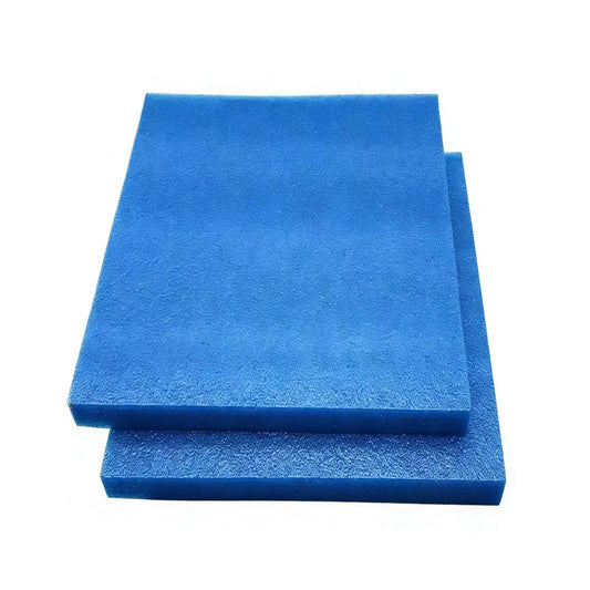 Yeecheng 2 Pcs Blue 12 x 16 x 1Inch Polyurethene Foam Sheets,Cuttable Packing Foam Block Foam Padding for Packing and Crafts,Toolbox Storage
