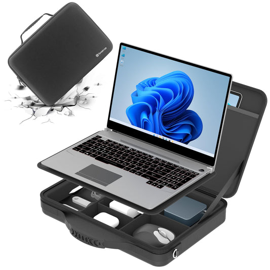 Smatree Hard Sleeve Shoulder Case for 13-14 inch Lenovo Yoga Slim 9i/7i/6i Copilot+PC, for Yoga 9i/Book 9i/7/6 2-in-1, for IdeaPad 5/5 Pro/Slim 5/4G LTE, for Lenovo 13w Yoga/Chromebook Duet 5