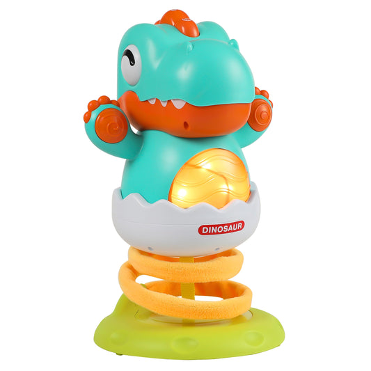 Didklom Baby & Toddler Learning Toy DJ Bouncin’ Beats with Music, Motor Skills & Cause-Effect Learning – Volume Control, Bouncing Action for Ages 9+ Months &for Boys and Girls