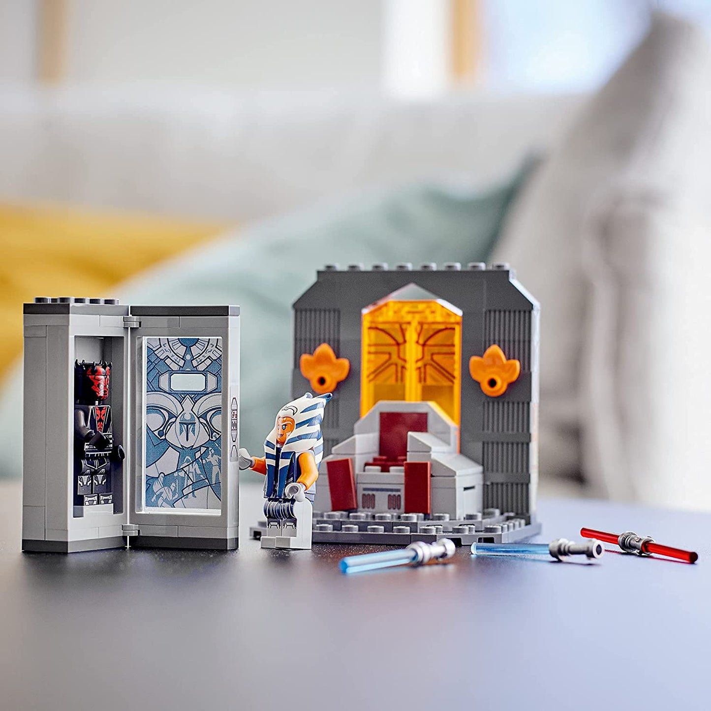 LEGO Star Wars: The Clone Wars Duel on Mandalore 75310 Awesome Toy Building Kit Featuring Ahsoka Tano and Darth Maul; New 2021 (147 Pieces)