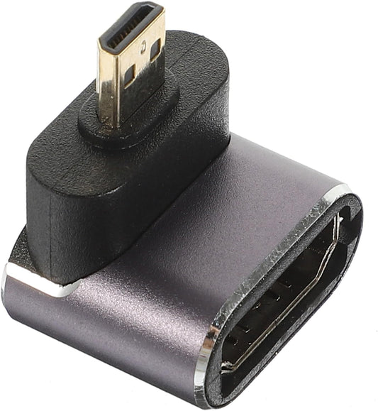 TINEASUR 90degree Monitor Adapter Laptop Connector Projector Receiver Adapter Video Connector