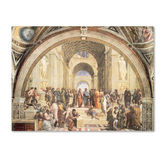 Trademark Fine Art School of Athens Wall Decor