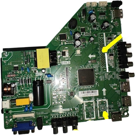 TP.MS3663S.PB818 34-44v 550ma 1366x768(NO LCD LED TV Three-in-one TV Motherboard Backlight Voltage T NO SD NO CI)