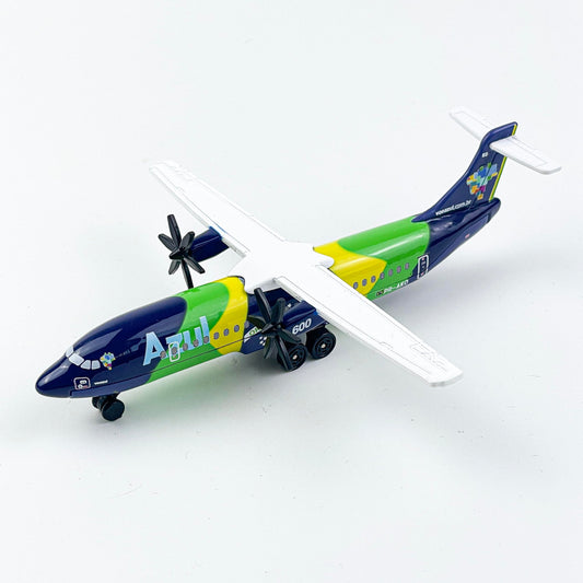 WngAur Die-Cast Propeller Airplane Model – Alloy Plane with Rolling Wheels – Miniature Aircraft Collectors & Aviation Enthusiasts