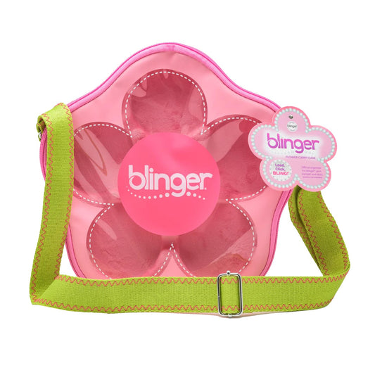 blinger® Flower Carry Case | Perfect Organizer for your Gem Stamper & your Discs (sold separately) | Holds up to 225 gems! | Gem Stamper & Discs Not Included