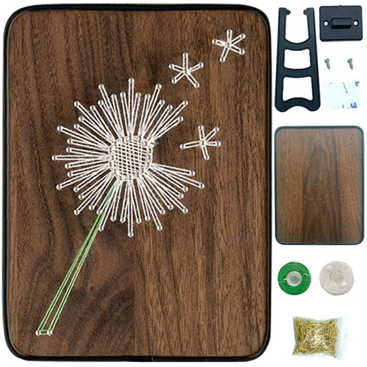 BAZIMA ALICE DIY String Art Kit for Beginner, Dandelion String Art,Unique Gift,Craft Kit for Holidays