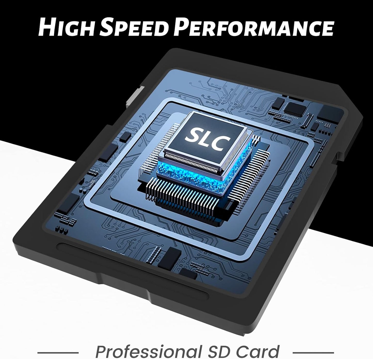 elecacc 512MB (5 Pack), U1 4 SD Card SD Flash Memory Cards UHS-I Class High-Speed Full HD Video Compatible with Digital