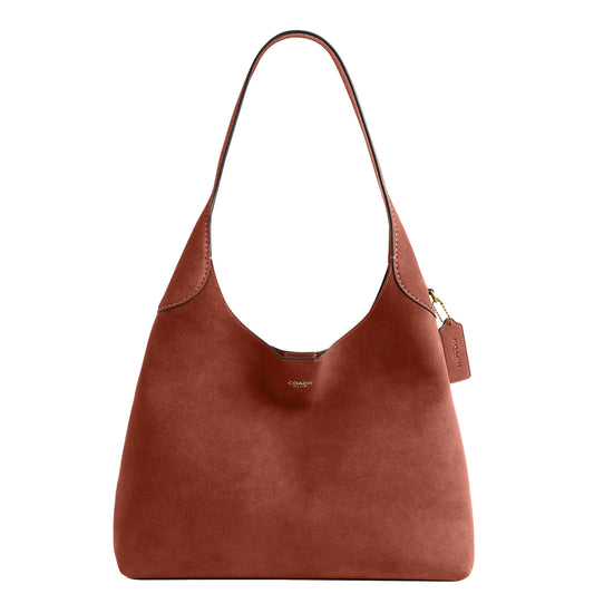 COACH Suede Brooklyn Shoulder Bag 34