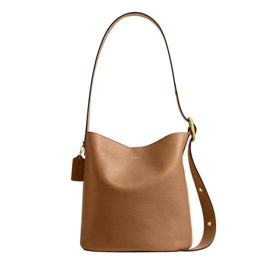 Coach Bleecker Bucket Bag, B4/Honey Brown