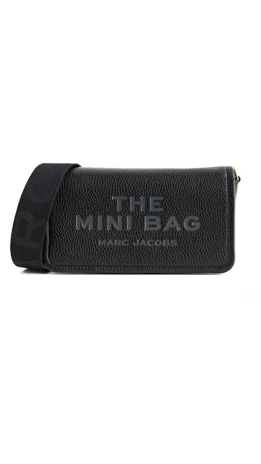 Marc Jacobs Women's The Leather Mini Bag, Black, One Size