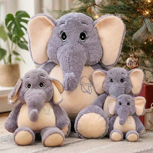Giant Elephant Stuffed Animal 39'', Large Plush Toy, Soft Huggable Cute Elephant Plush for Girls, Boys, Kids, Babies - Gifts for Birthday, Mother's Day, Christmas