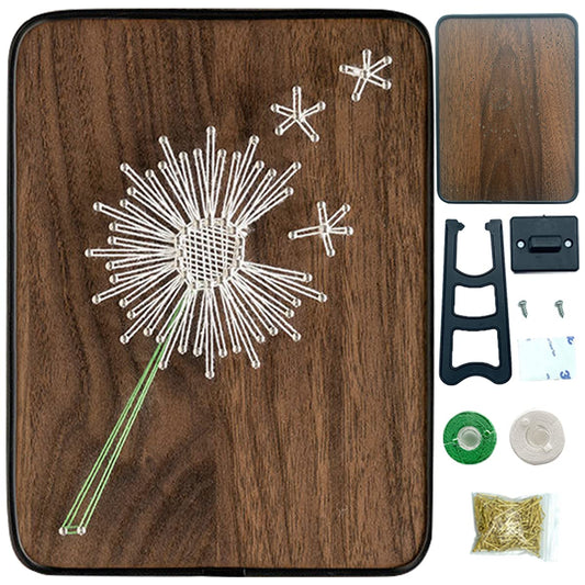BAZIMA DIY String Art Kit for Beginner, DIY Dandelion Craft Kit,Unique Gift,Craft Kit for Holidays