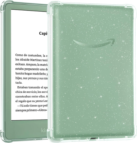 CoBak 6" 2024 2022 (11 Clear Case for Kindle and Generation) - Ultra-Slim Soft TPU Transparent Cover, Lightweight