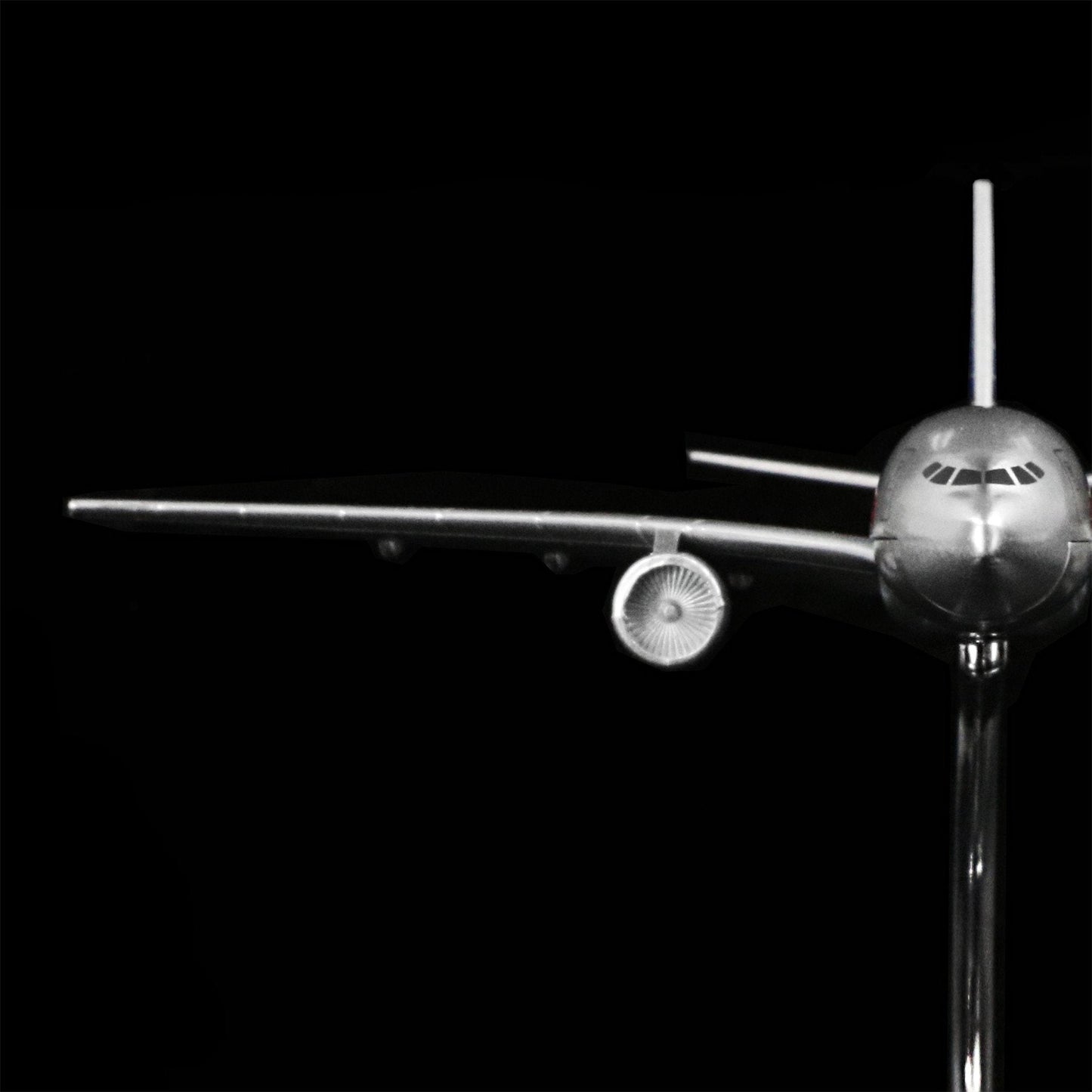 24-Hours The New American B777 Alloy Metal Model Aircraft Birthday Gift Plane Models chiristmas Gift 1:400