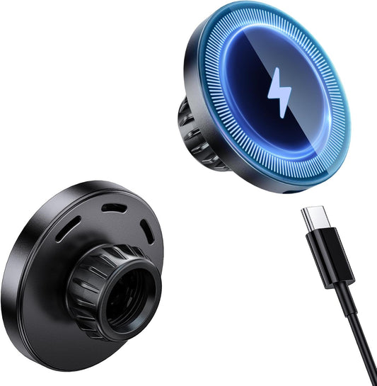 ARMOLABX 17mm 17mm/0.67inch 17/16/15/14/13/12 Magnetic Wireless Charging Phone Holder with Ball Socket for MagSafe