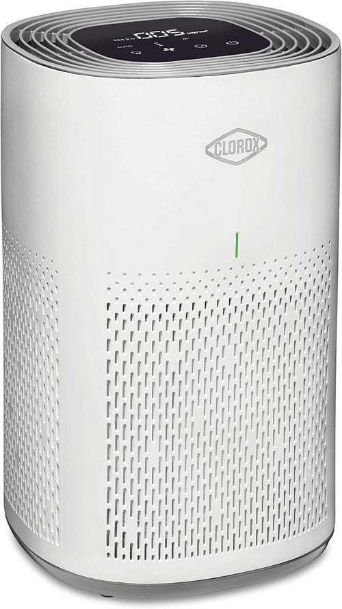 Clorox HEPA Air Purifier - True HEPA Filter for Medium Rooms Up to 1,000 Sq Ft | Removes 99.9% of Allergens