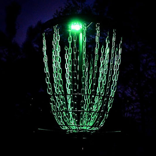 MVP Disc Sports Lunar Module LED Disc Golf Basket Light