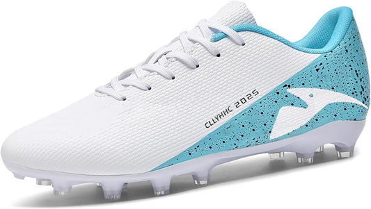Mens Soccer Shoes Womens Indoor Outdoor Football Cleats Unisex Baseball Turf Shoe Youth Rugby Adult AG FG TF Football Boots Wide Training Sneaker