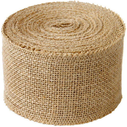 Home·FSN 3" Wide Burlap Fabric Craft Ribbon 10 Yards for Parties, Thanksgiving, Christmas, Holidays (3 inch 2 Pack)
