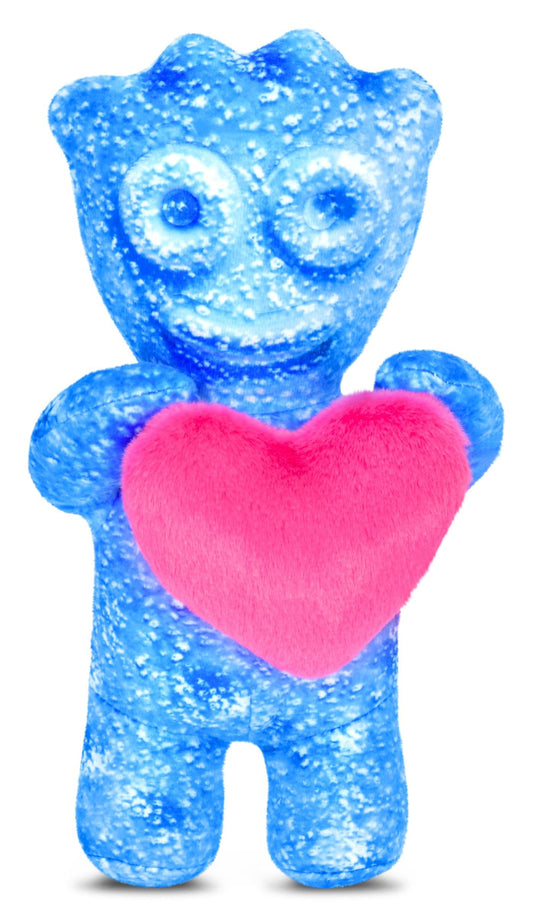 iscream Sour Patch Kids Valentine Package 14" x 9" Sweet Sayings Pillow Set with Mini Heart Candy Pillows