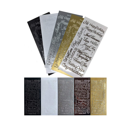 Paper Wishes – Dazzles Stickers Collection | Unique Stickers for Scrapbooking, Cardmaking, Gifts and All of Your DIY Crafting, Art and Creative Projects - Inspiration at Your Fingertips