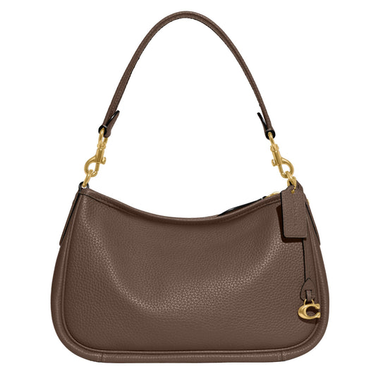 COACH Soft Pebble Leather Cary Crossbody Dark Stone One Size