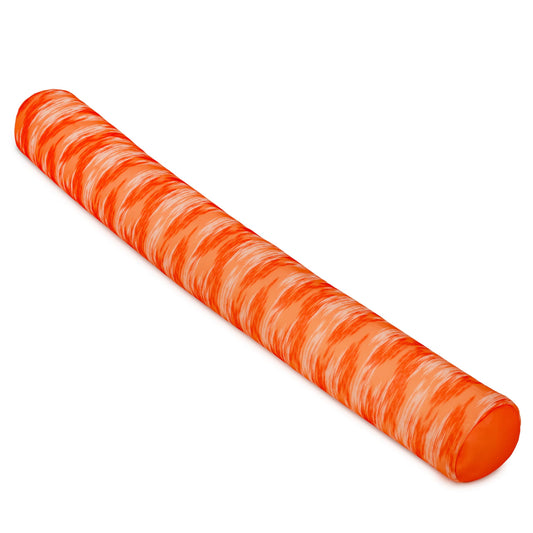 Big Joe Noodle Pool Float, Peach Glow, Doubled-Sided Mesh, Quick Draining Fabric, No Inflation Needed