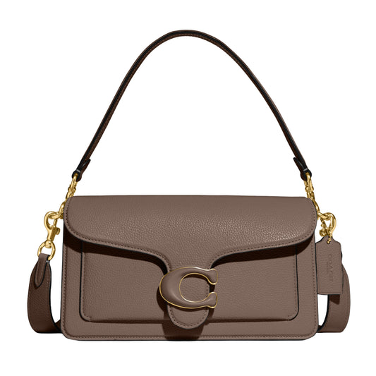 Coach Polished Pebble Leather Tabby Shoulder Bag 26