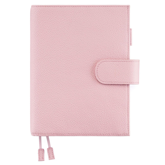 Premium Leather B6 Notebook Cover - Universal Fit for Stalogy, Midori MD, Leuchtturm1917 & More, with Pen Loop,Card Slots, Bookmarks & Back Pocket