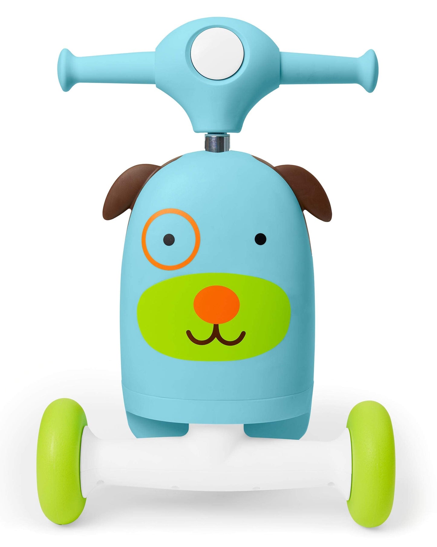 Skip Hop 3-in-1 Baby Activity Push Walker & Ride On Scooter Toy, Dog