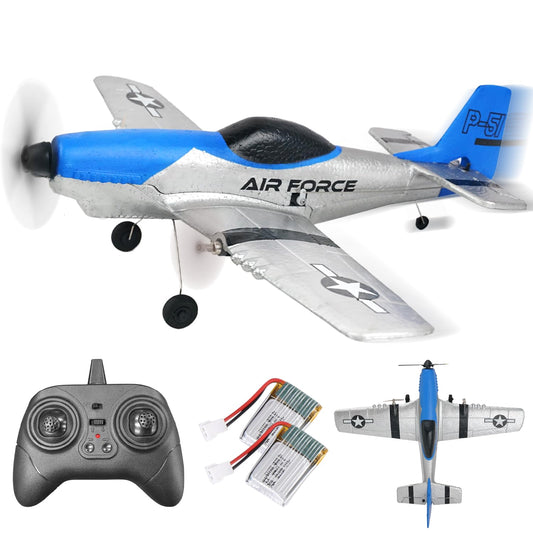 BEZGAR RC Plane, Drones for Kids, 6-axis Gyro Remote Control Airplane, RC Helicopter, Easy Control for Beginners Toys