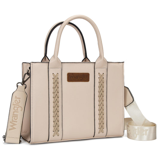 Wrangler Purses for Women Tote Bag Satchel Shoulder Top Handle Handbags Leather Medium Designer Cute Bags for Gift Travel Work Ladies WG70-8120DBG
