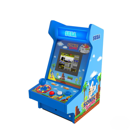 My Arcade Sonic The Hedgehog Mighty Player: Sega Retro Arcades, Sonic Games, 4 Classic Sega Games in 1, Sonic Toys