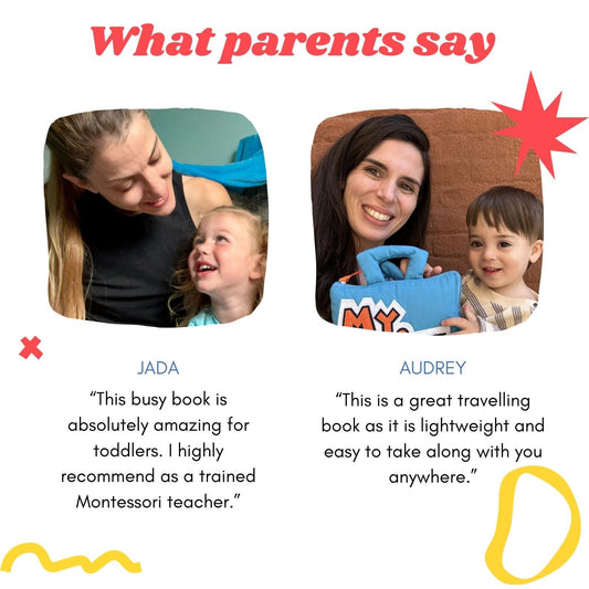 BAVY My Quiet Book - Toddler Plane Activities, Car Airplane Montessori Busy Board Book for Toddlers 1-3 - All Parts Attached - Gifts for 1 2 3 4 Year Old Girl, Birthday Gifts Toys Age 2-4