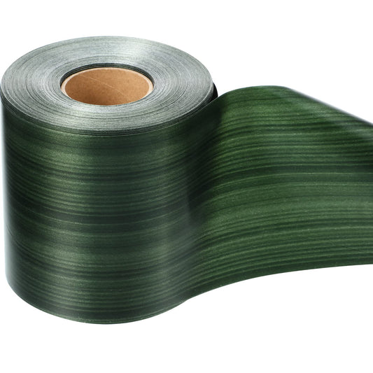 Syhood Outdoor Ribbon Poly Satin Ribbon Floral Craft Decoration Aspidistra Leaf Riband Easter Holiday Outdoor Decorating(4 Inch X 30 Yards,Dark Green)
