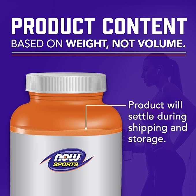 NOW Sports Nutrition, Pea Protein 24 g, Easily Digested, Unflavored Powder, 12-Ounce (Pack of 2)