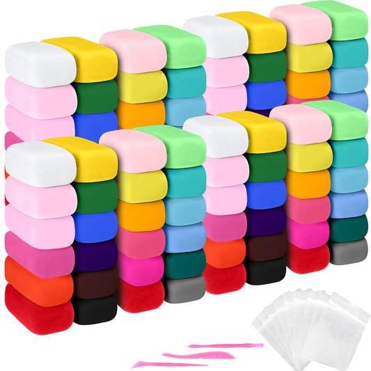 Poen 180 Pcs Air Dry Clay Kit with Sculpting Tool, 36 Colors DIY Modeling Magic Clay for Kids, Non-Sticky Soft and Light, Arts and Crafts Gift for Boys Girls Adults